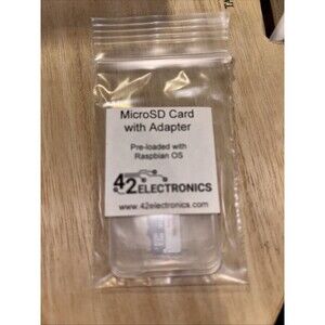 NEW Micro SD Card With Adapter Preloaded Raspian OS Raspberry Pi?